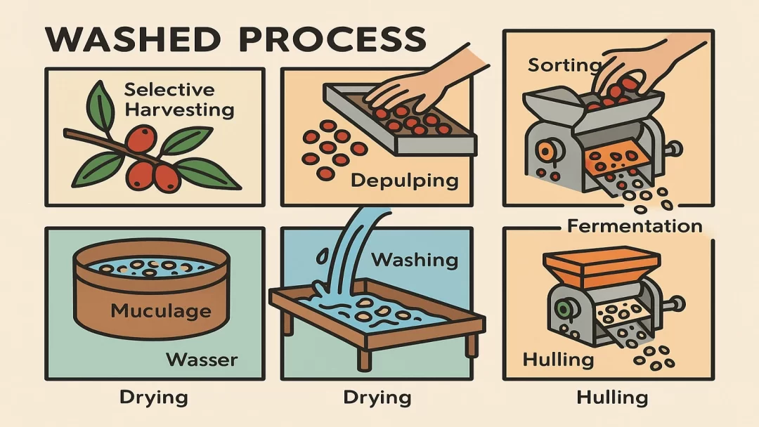 Washed Coffee Process